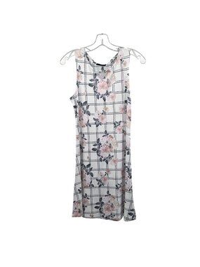 XYNC Women's Shift Dress Sleeveless Floral  Small